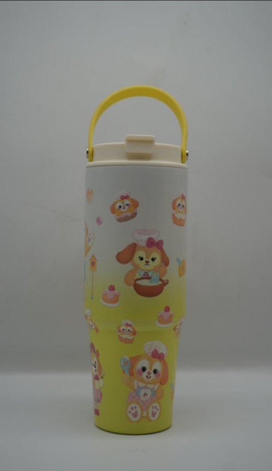 Duffy and Friends themed Stainless steel vacuum-insulated tumbler