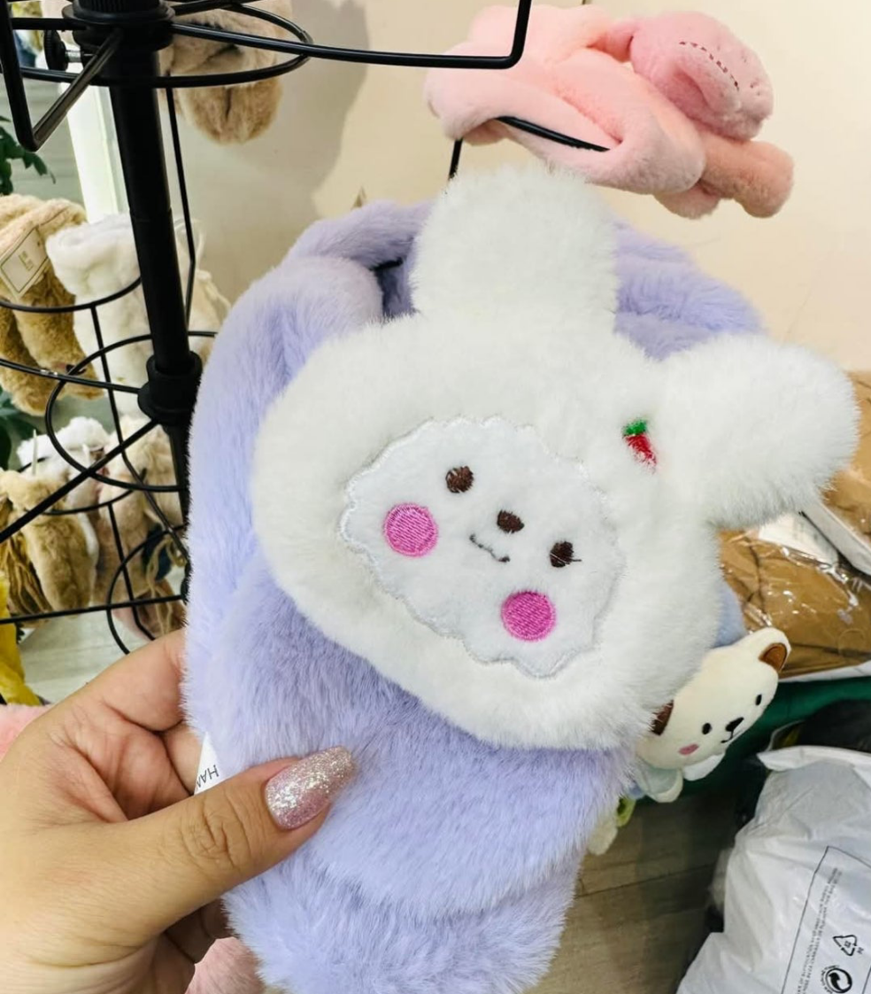Bunny neck warmers