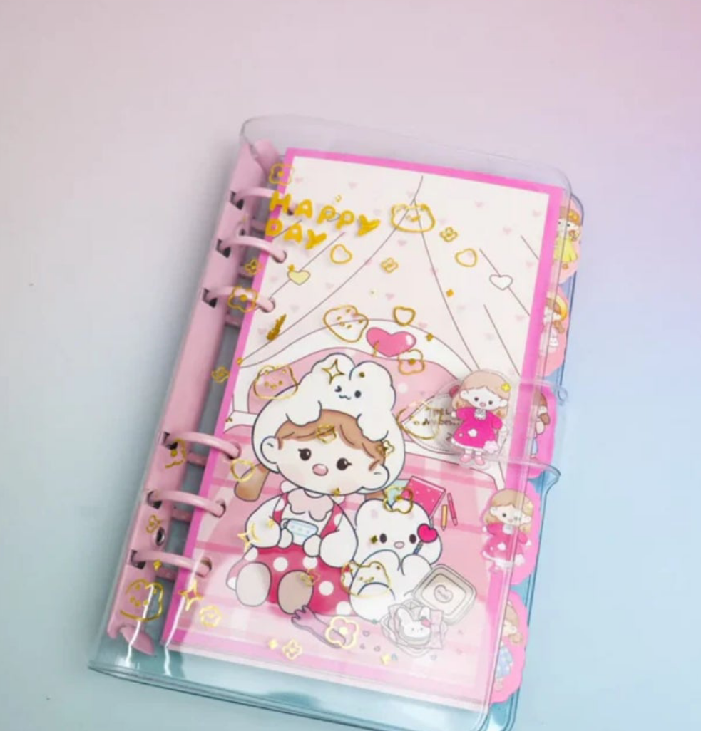 Kwaii girl notebook