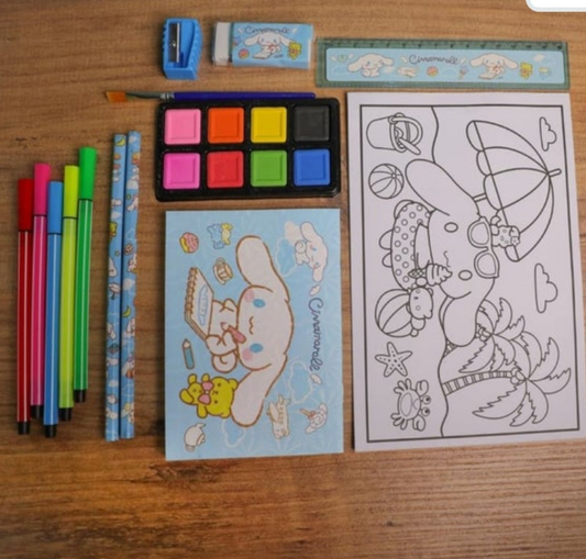 Cinnamonroll stationary set (10 pcs)
