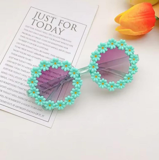 Flower Sun Glasses For Baby Girls