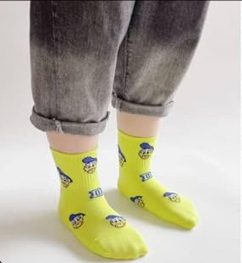 Donald Duck socks