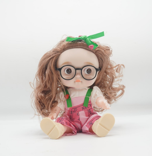 Innocent face dolls with music title