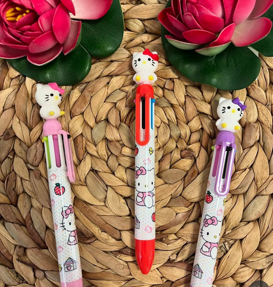 Hello kitty 6 in 1 pens