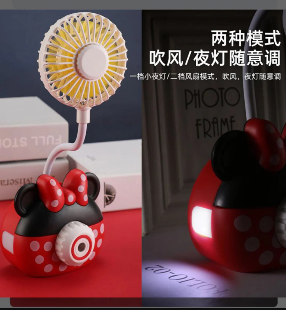 Recharable Pencil/Pen Holder+Pencil Sharpener With Light and Fan
