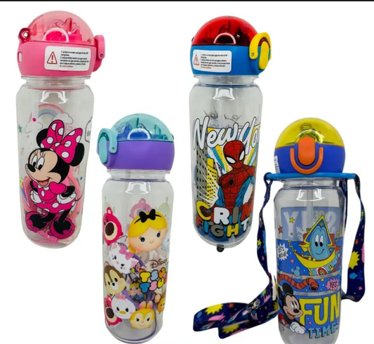 Cartoon sipper bottles