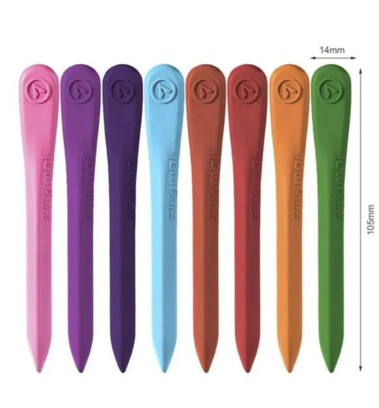 12 Colors Triangular Crayons