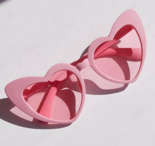 Heart shape glasses