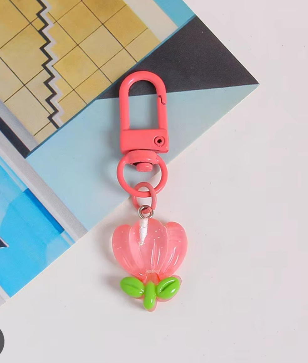 Tulips keychain