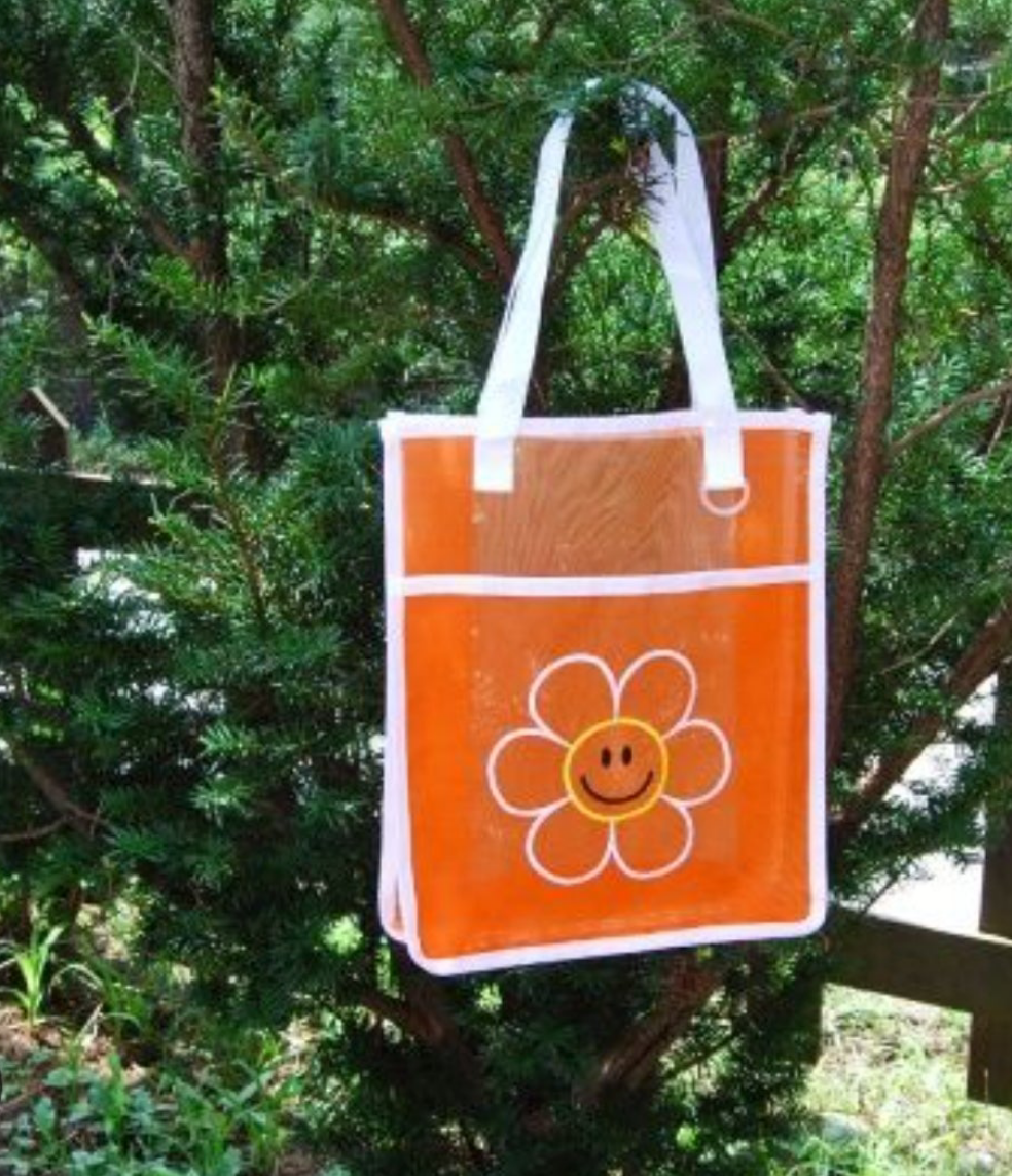 Milkjoy mesh tote bags.