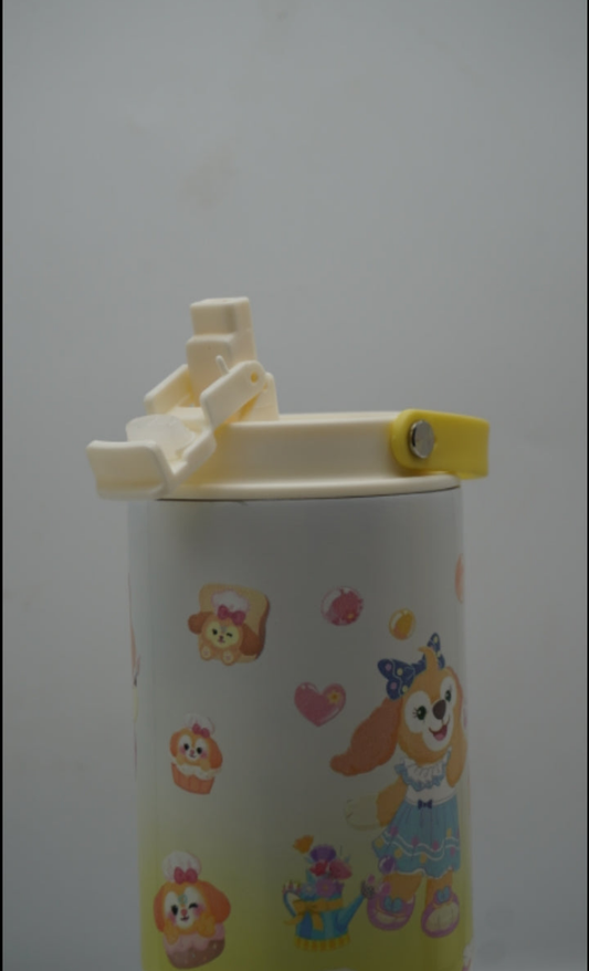 Duffy and Friends themed Stainless steel vacuum-insulated tumbler