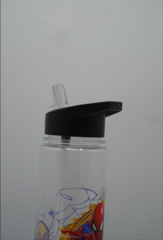 Spider-Man themed water bottle