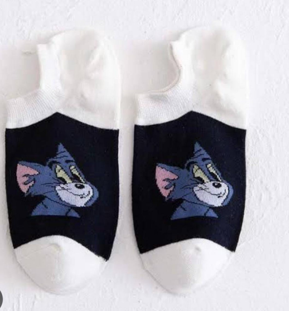 Tom and Jerry ankle socks (set of 5)