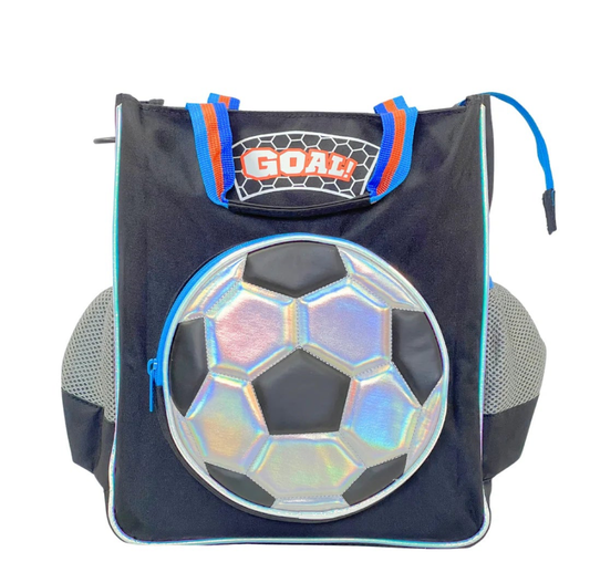 VEST football tote bag