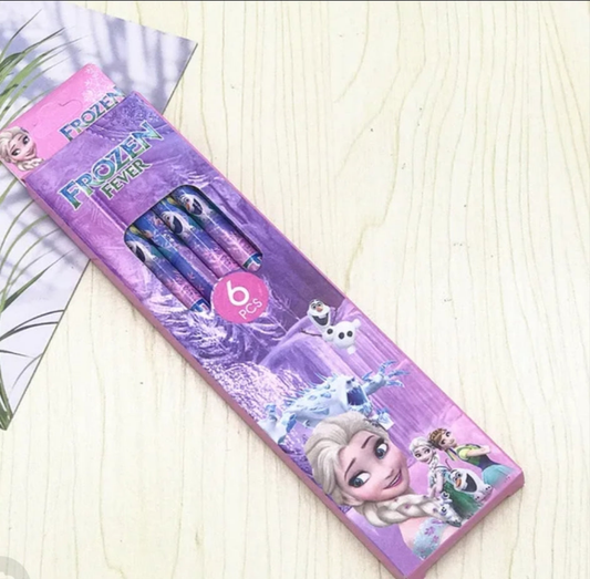 Disney Frozen Fever Pencils Pack Of 6