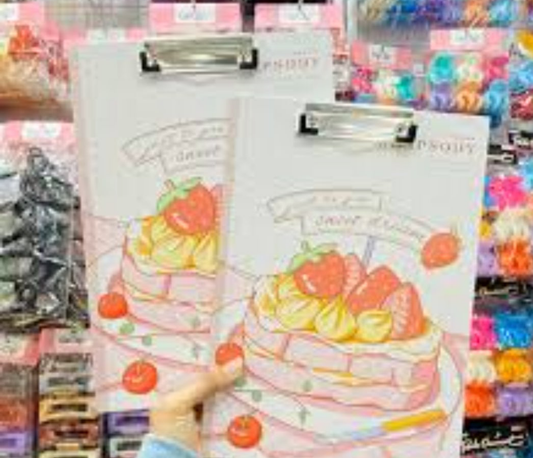 Kawaii Food clip Board