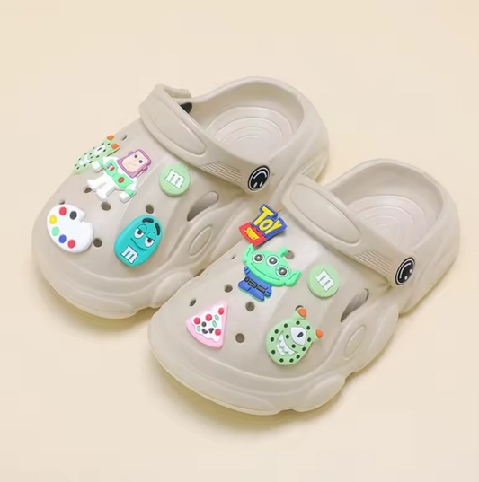 Toy Story Beige Crocs
