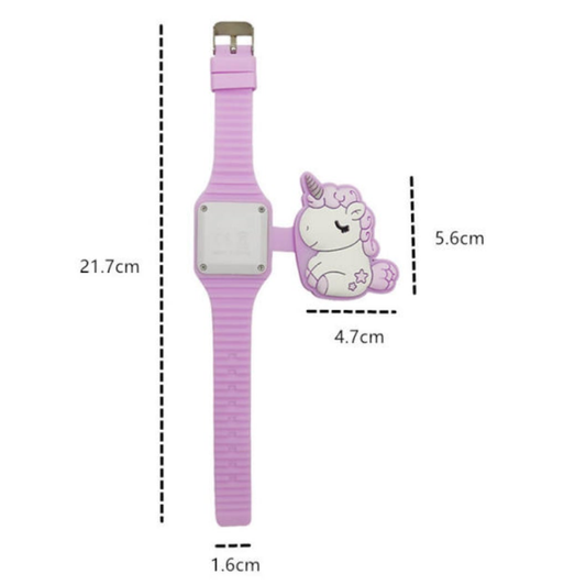 Unicorn flip watch