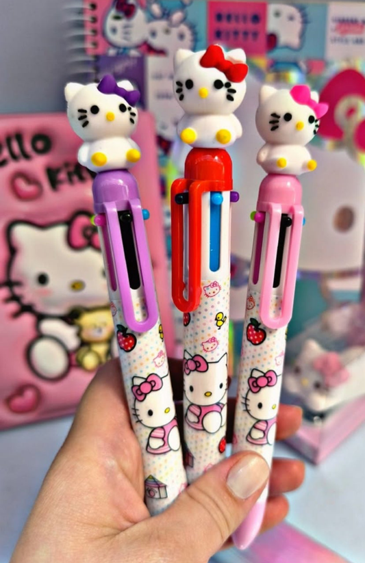 Hello kitty 6 in 1 pens
