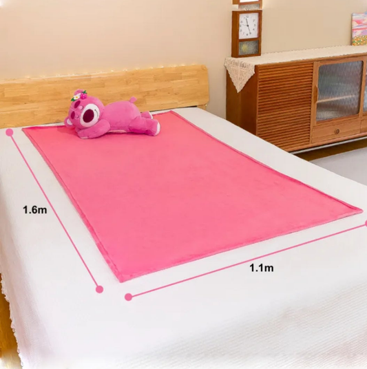 LOTSO Sleeping Pink Plush with Blanket