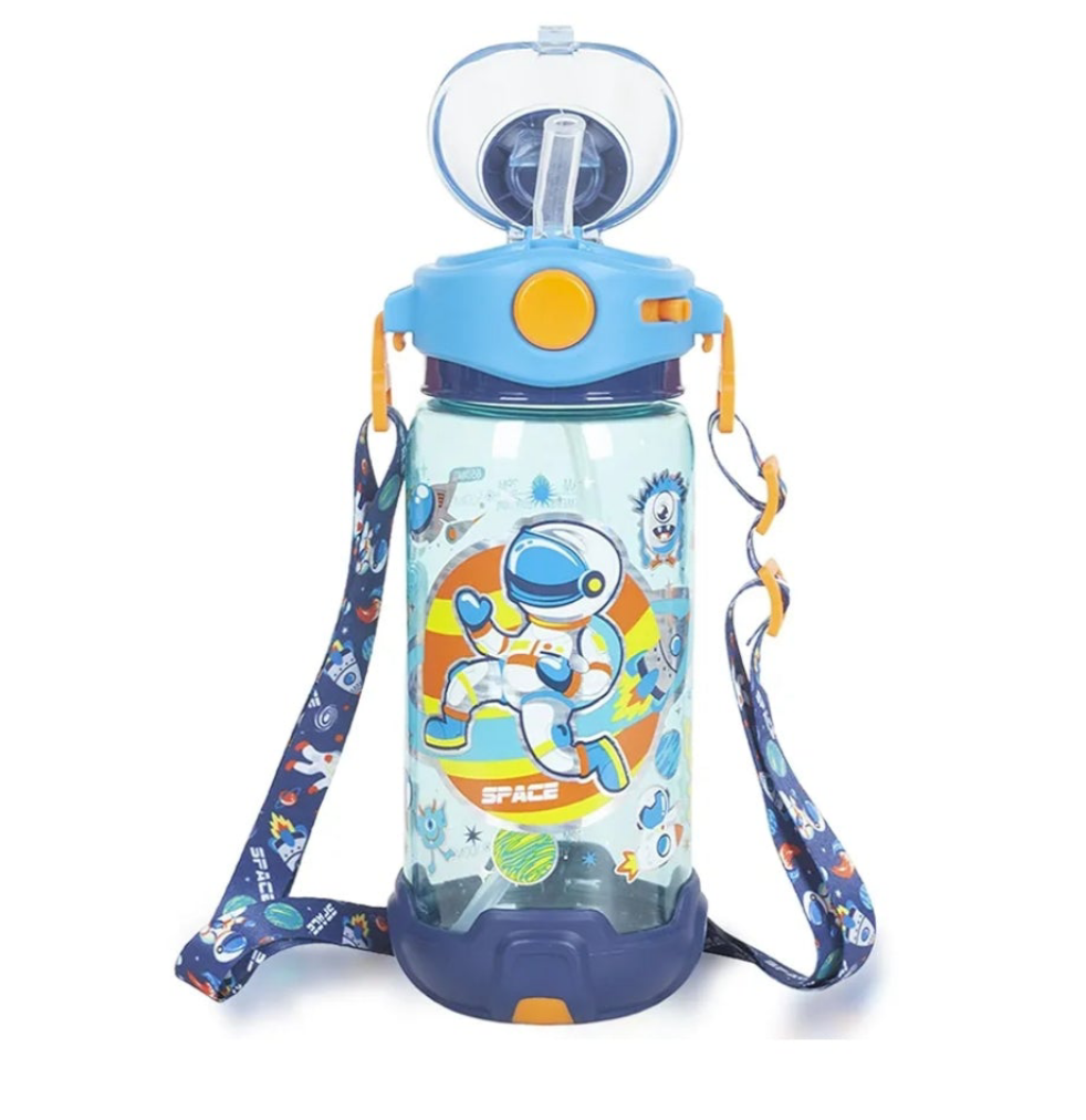 VEST space Printed Sipper Water Bottle 650ml