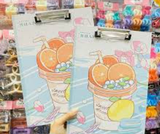 Kawaii Food clip Board