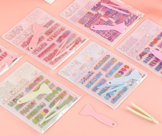 Decorating stickers