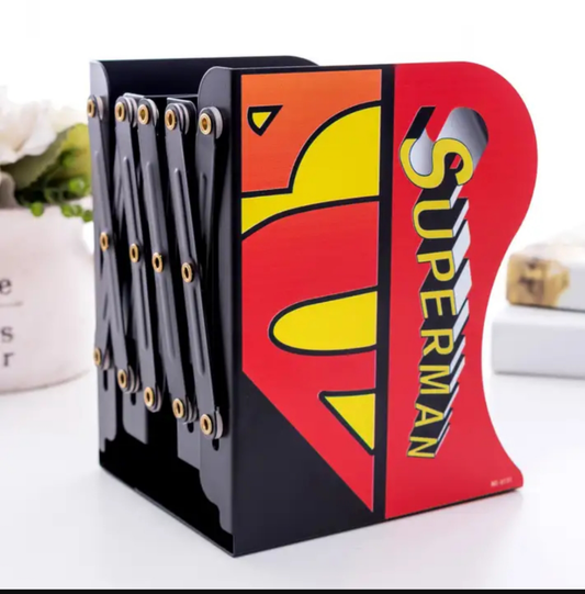 Superman book holder