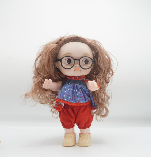Innocent face dolls with music title