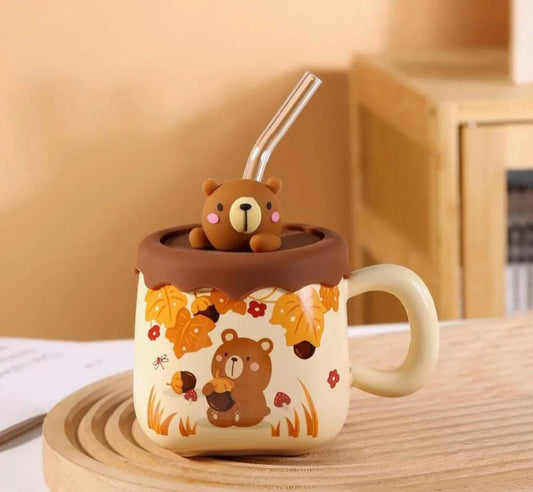 Silicon Character Faces Mugs