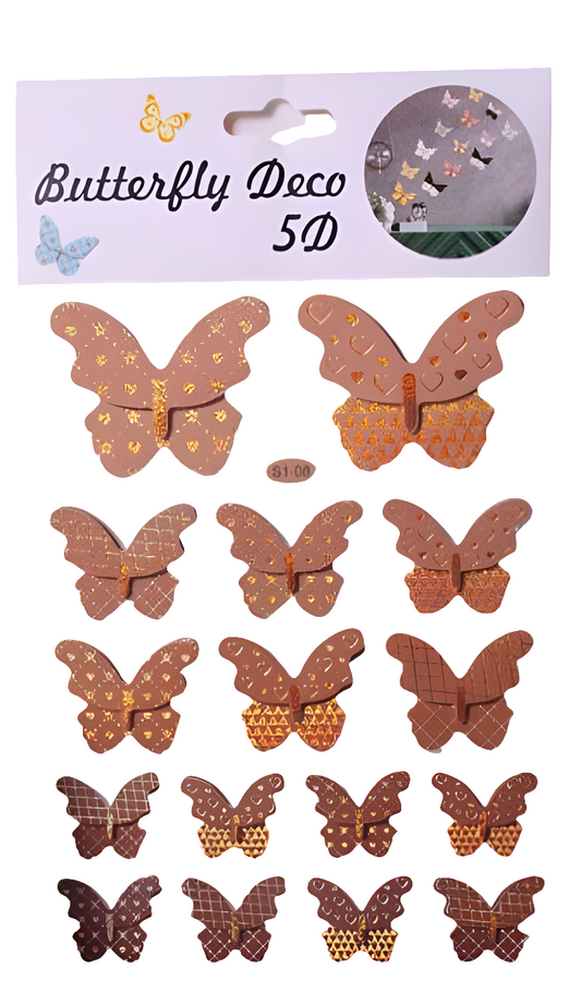 DIY Butterfly Stickers