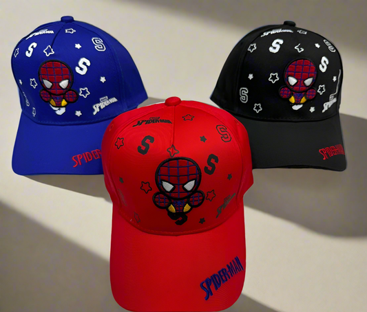 Spiderman caps