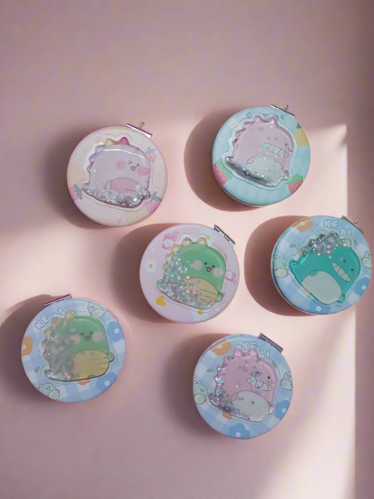 Diano water filled pocket mirrors