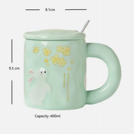 Bunny Hand Made Coffee Mugs
