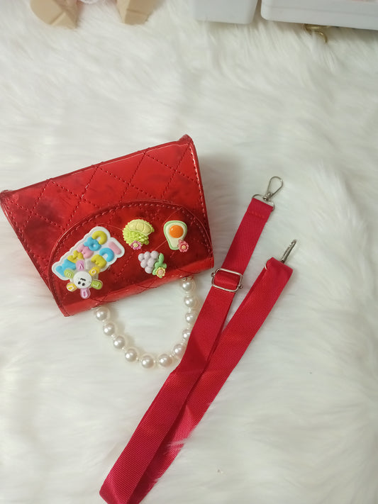 Mini Glam Red Handbag