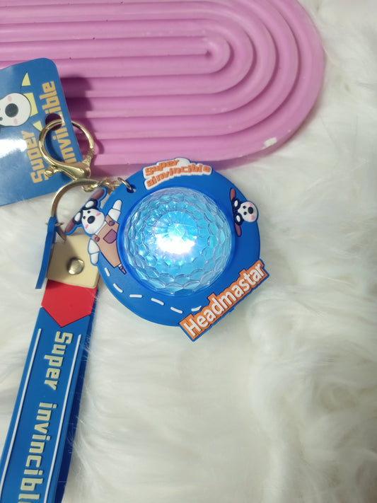 Super Invincible Headmastar Keychain with light