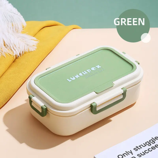 Work Lunchbox with stainless steel compartment and utensils