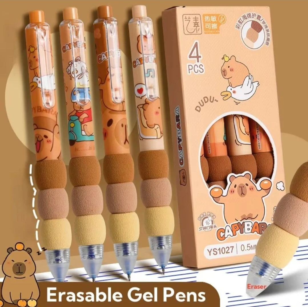 Capybara Soft Grip - Press Gel Pen