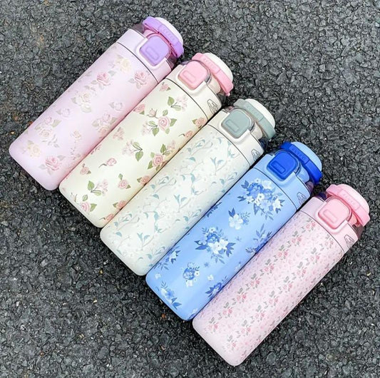 Floral Insulated Water Bottles