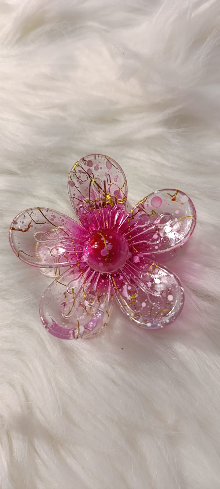 Elegant Blossom Hair Claw Clips