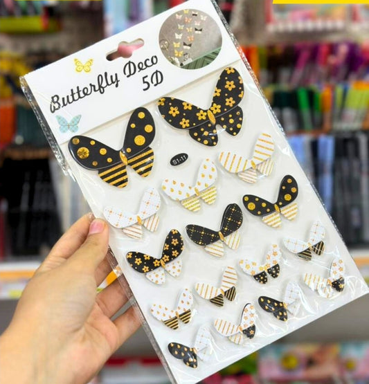 DIY Butterfly Stickers