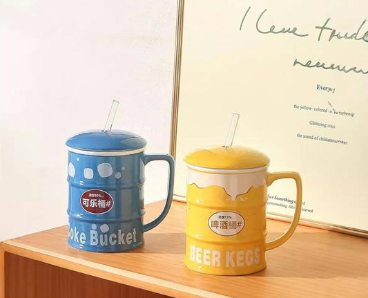 Bucket Style Coffee Cups