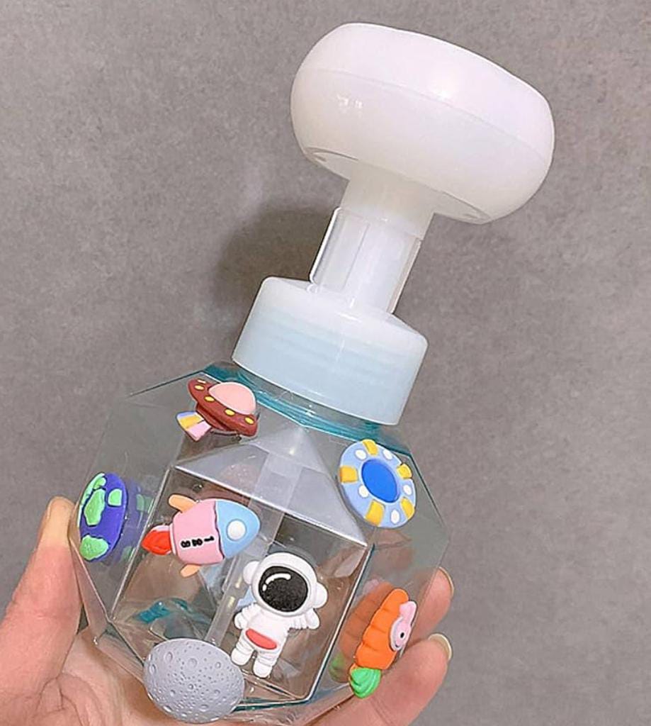 Hello Kitty And Space Floral Foam Soap Dispenser