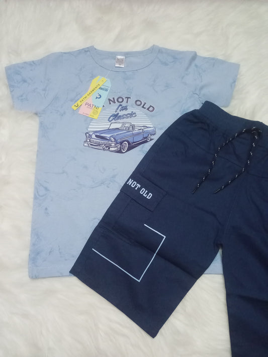 Car Theme Shirt And Shorts
