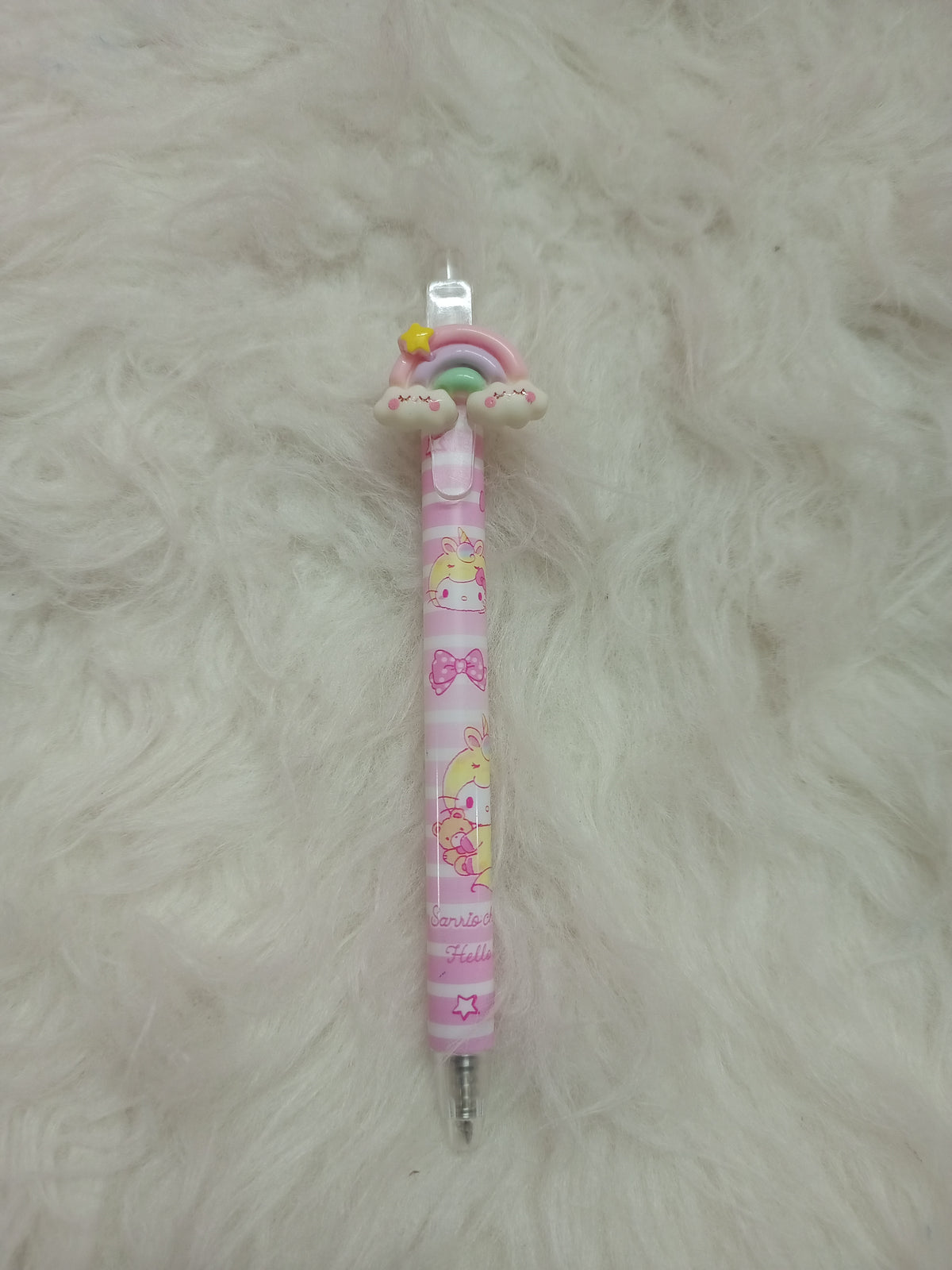 Unicorn-themed gel pens.