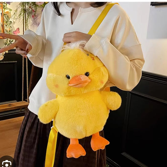 Duck Plush Backpack
