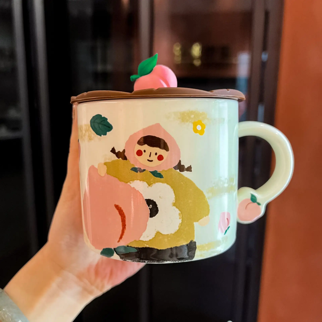 Vintage Girl Ceramic Mug
