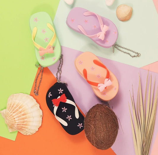 Colorful Slipper-Shaped Pouch