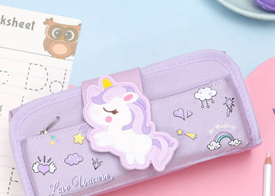 Kawaii Unicorn Detachable Pencil Cases