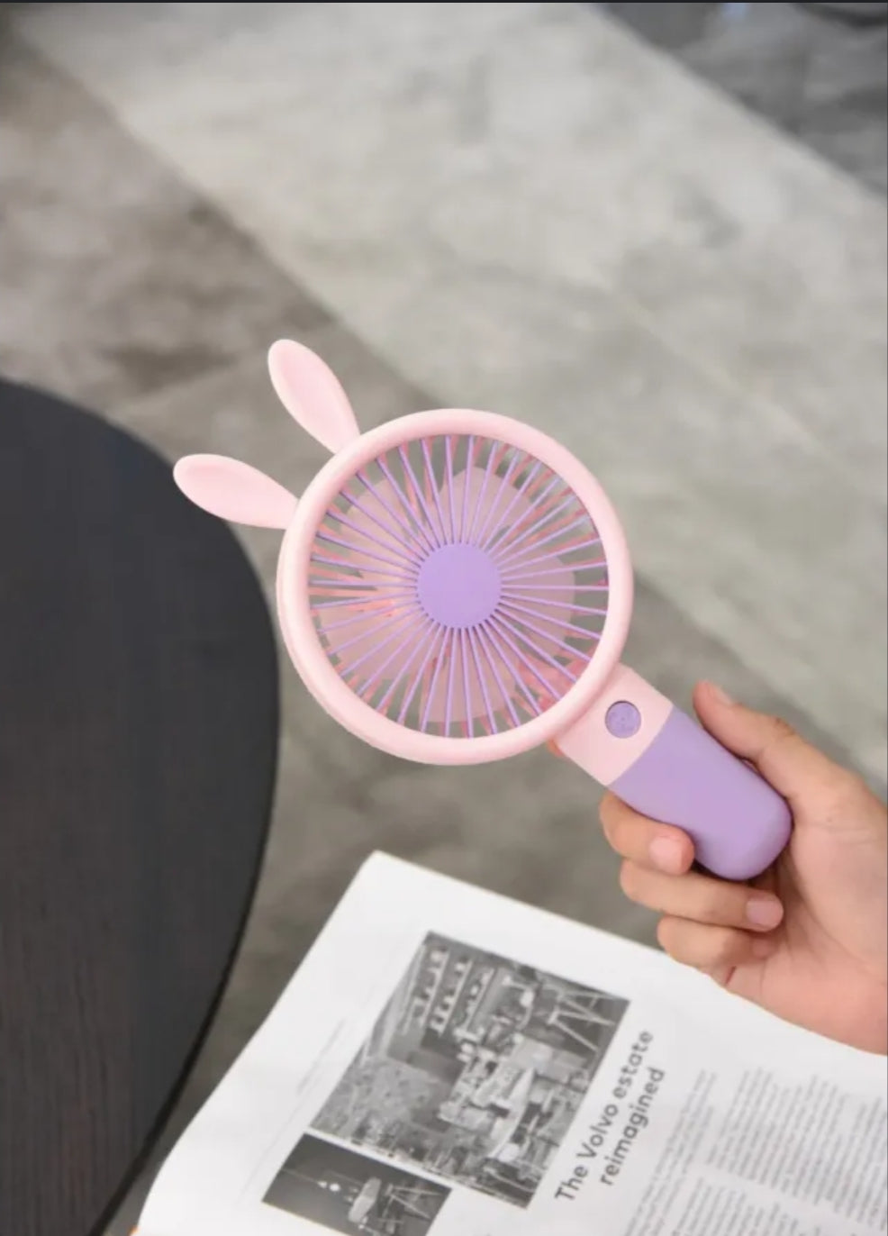 Cute Portable Rechargeable Hand Fans